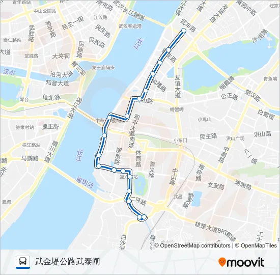 11路 Bus Line Map