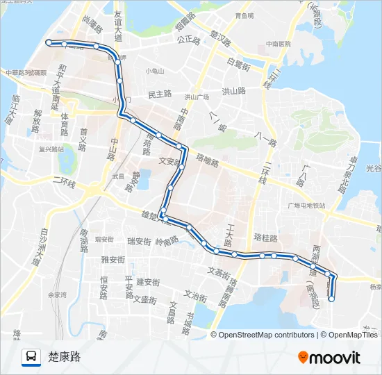 15路 Bus Line Map