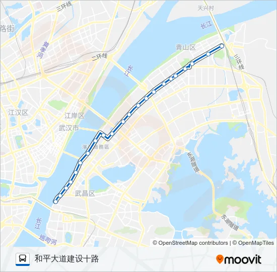 16路 Bus Line Map