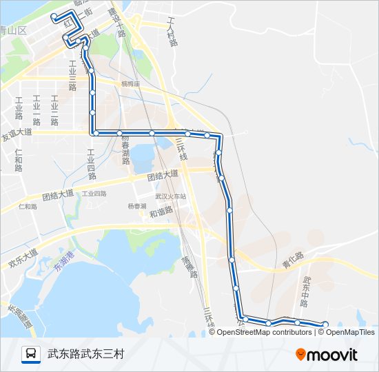 20路 bus Line Map