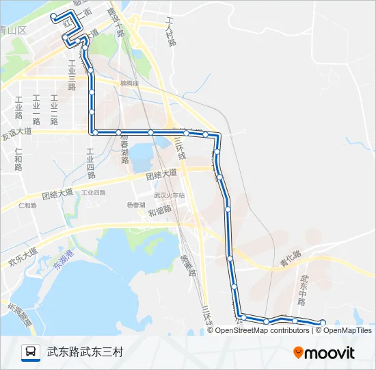 20路 Bus Line Map