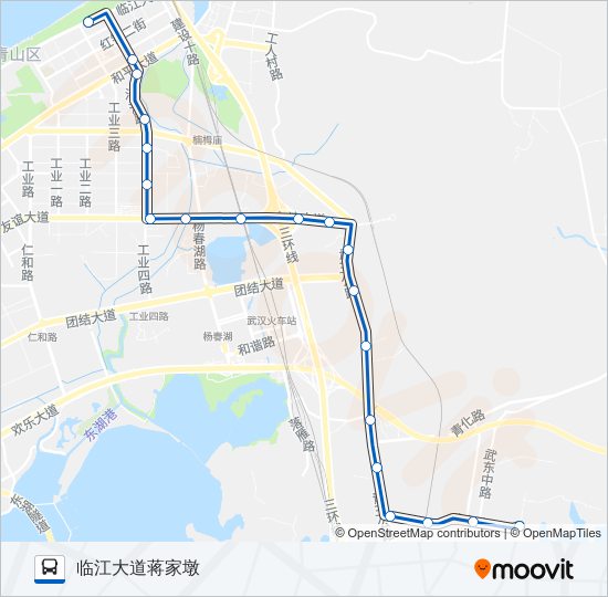 20路 bus Line Map