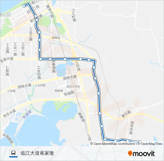 20路 Bus Line Map