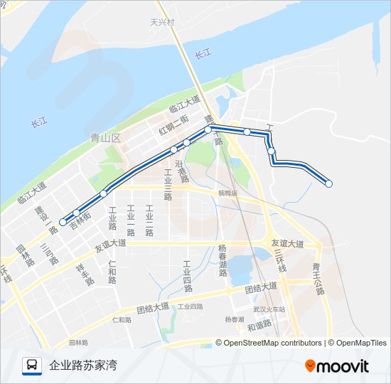 公交23路的线路图