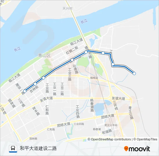 23路 Bus Line Map