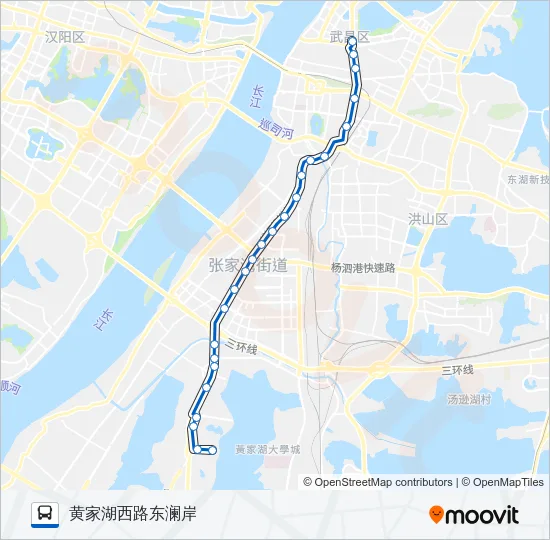 34路 Bus Line Map