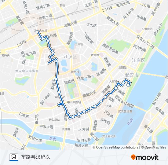 38路 bus Line Map