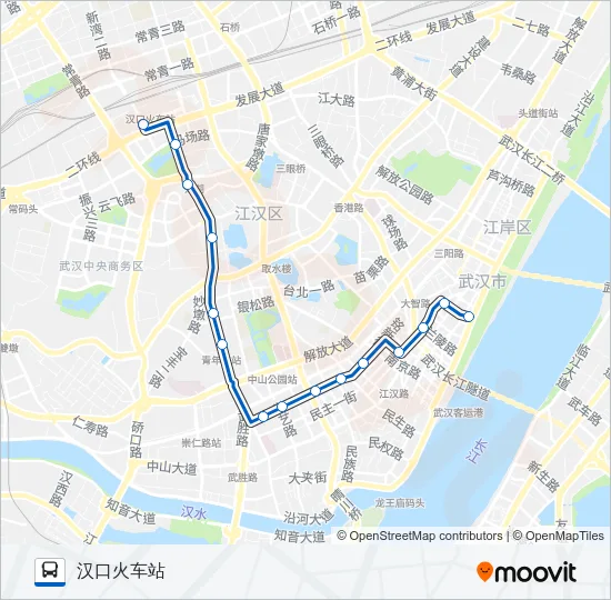 38路 Bus Line Map