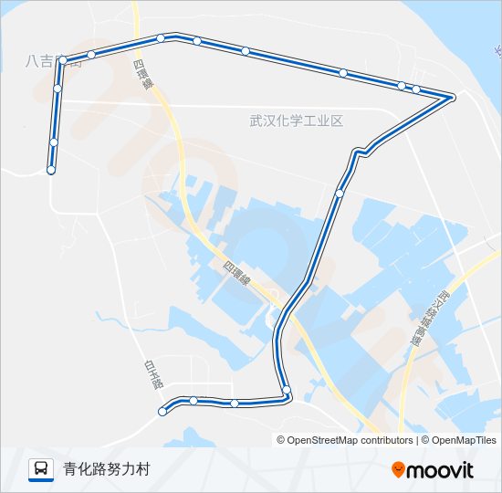 公交40路的线路图