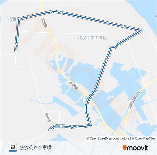 公交40路的线路图