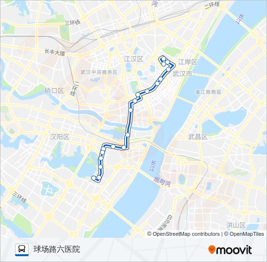 公交42路的线路图