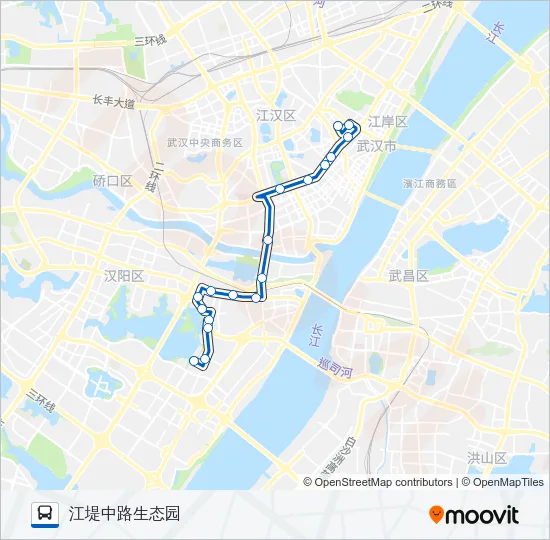 42路 Bus Line Map