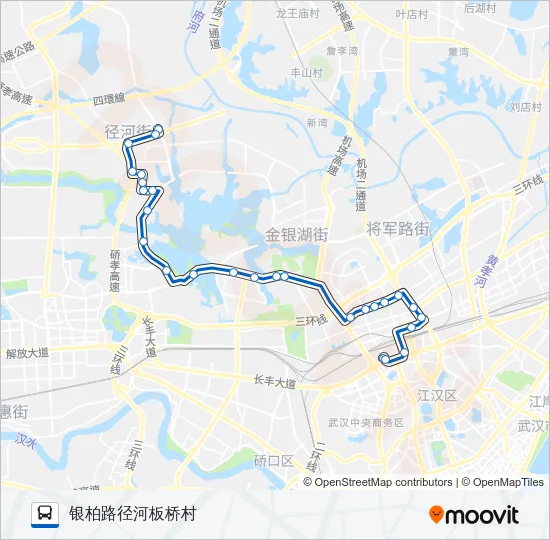公交47路的线路图