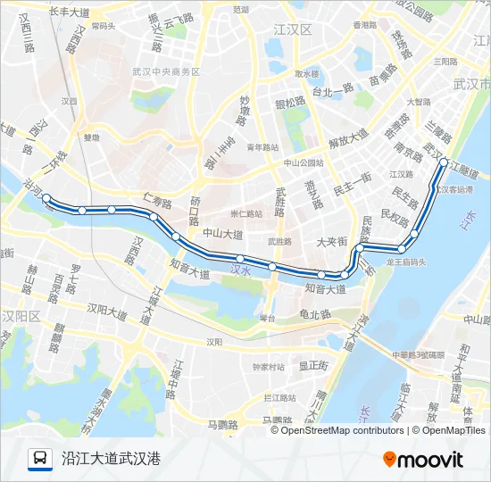 56路 Bus Line Map