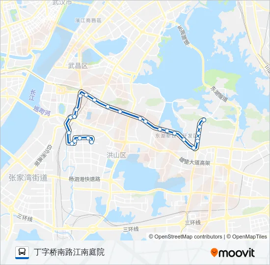 59路 Bus Line Map