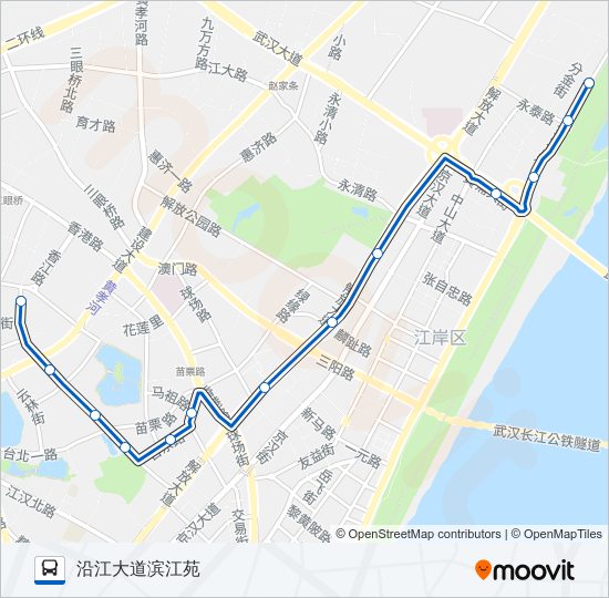 公交60路的线路图