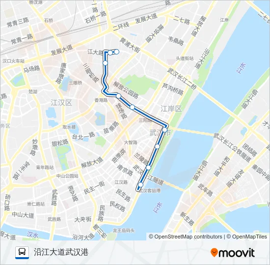 68路 Bus Line Map