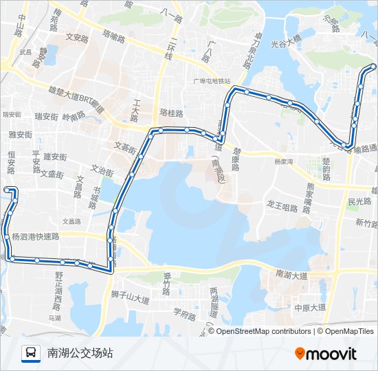 72路 bus Line Map