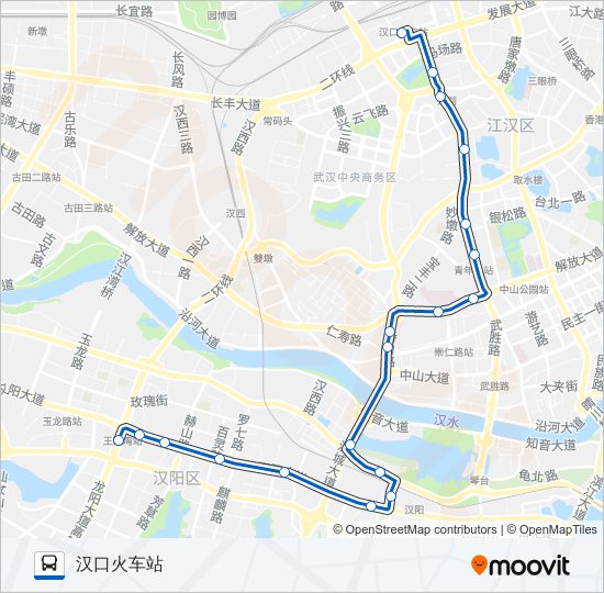 公交79路的线路图