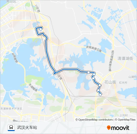118路 Bus Line Map
