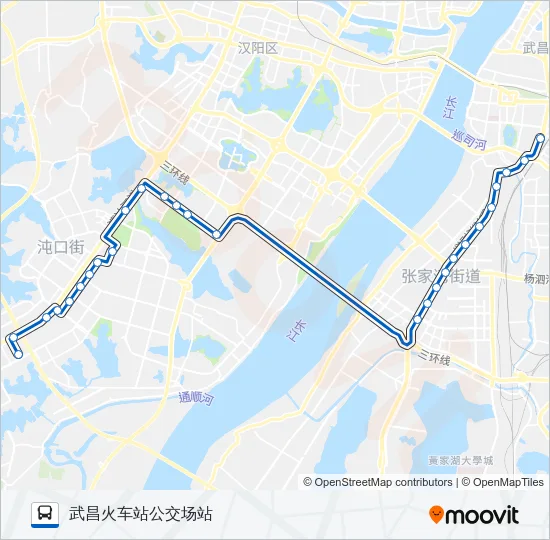 202路 Bus Line Map