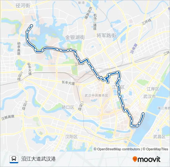 207路 Bus Line Map