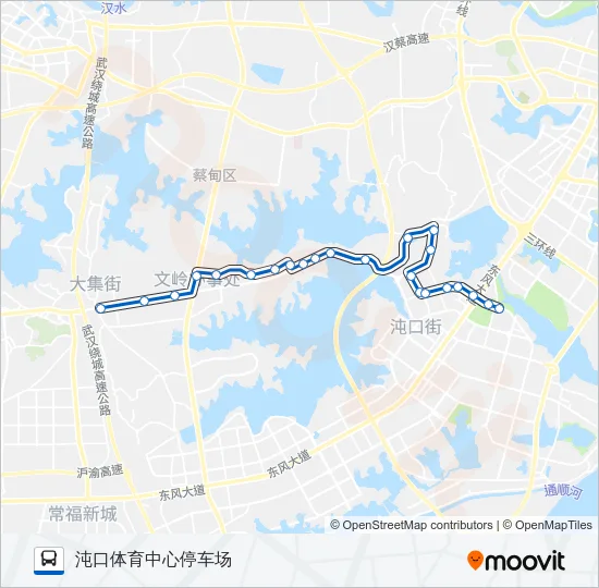 213路 Bus Line Map