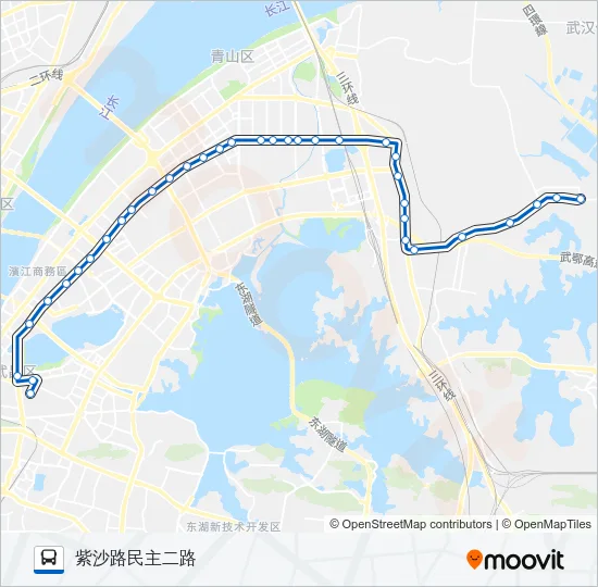 215路 Bus Line Map
