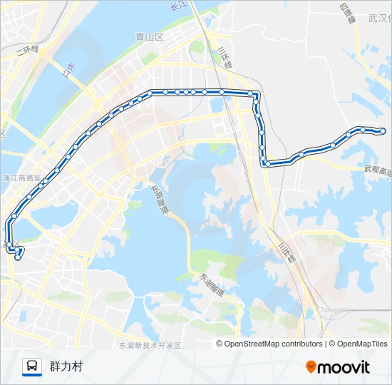 215路 Bus Line Map
