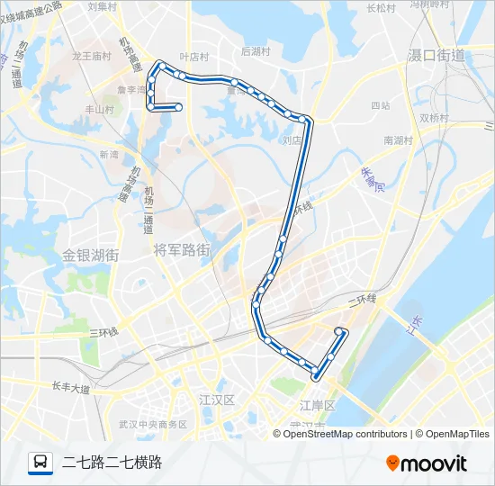 公交229路的线路图
