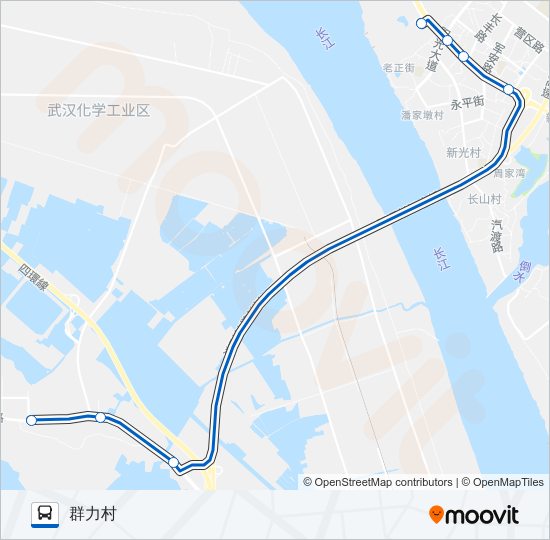 公交231路的线路图