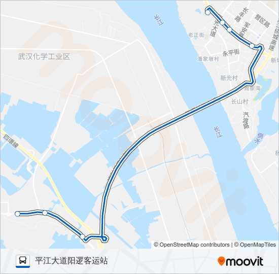 公交231路的线路图