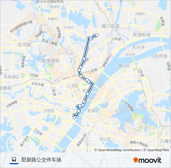 公交248路的线路图