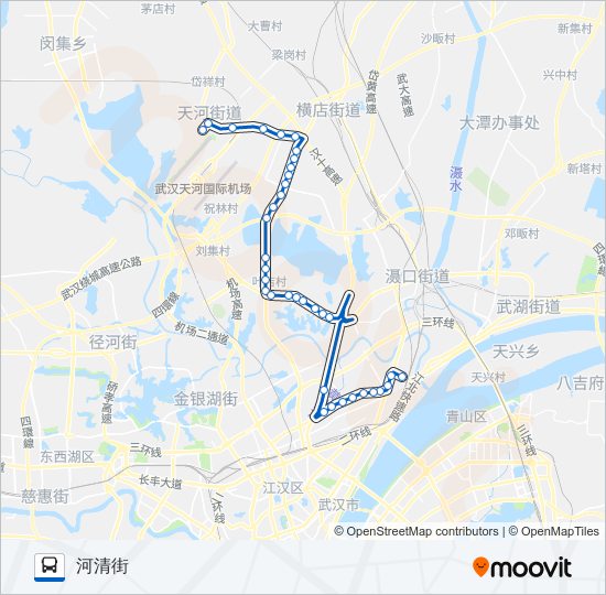 公交265路的线路图