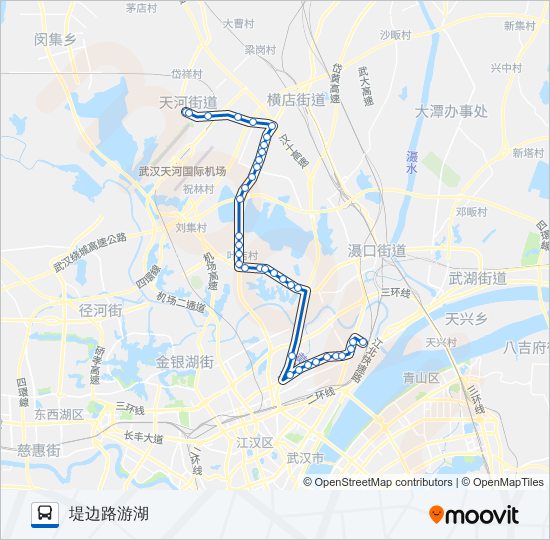 公交265路的线路图