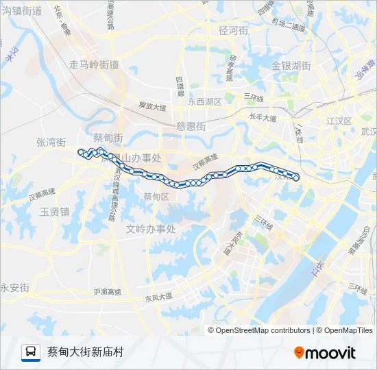 266路 Bus Line Map