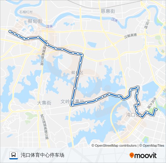 公交267路的线路图
