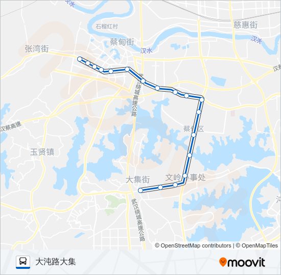 公交269路的线路图