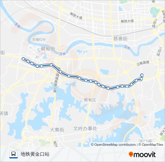 270路 Bus Line Map
