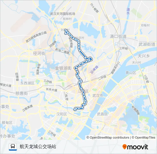 291路 Bus Line Map