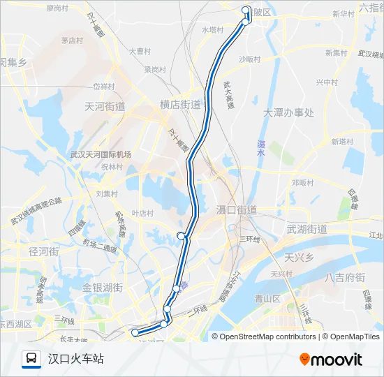 292路 Bus Line Map