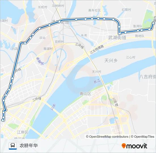293路 Bus Line Map