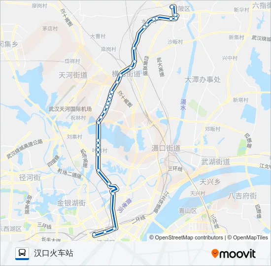 295路 Bus Line Map