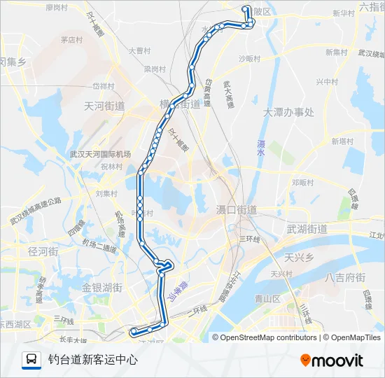 295路 Bus Line Map