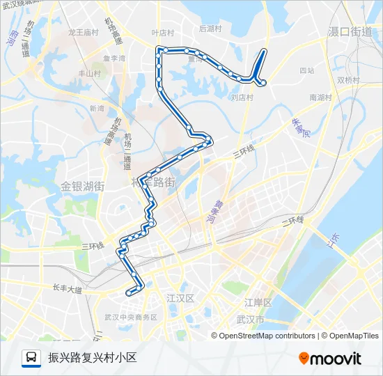 296路 Bus Line Map