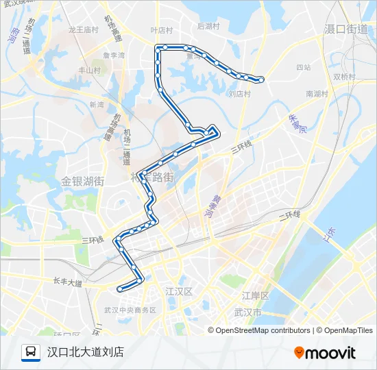 296路 Bus Line Map