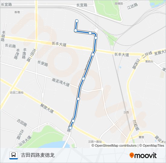 312路 bus Line Map
