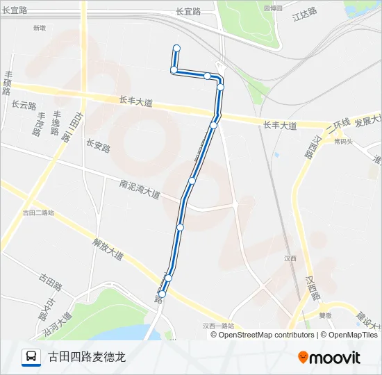 312路 Bus Line Map