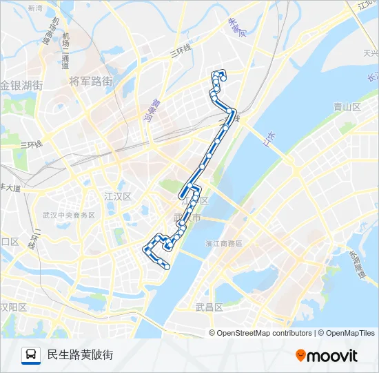 313路 Bus Line Map