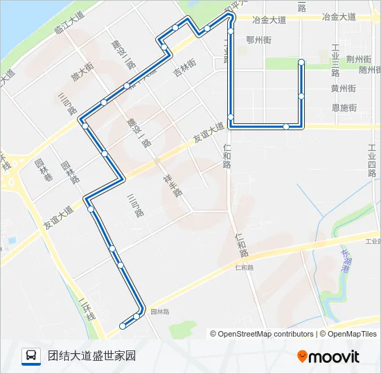 316路 Bus Line Map